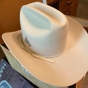 Stockman Cowboy hat 100% wool new in box
